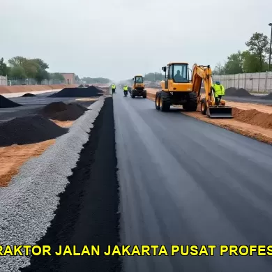 5 Pertimbangan Penting Memilih Kontraktor Jalan di Jakarta Pusat